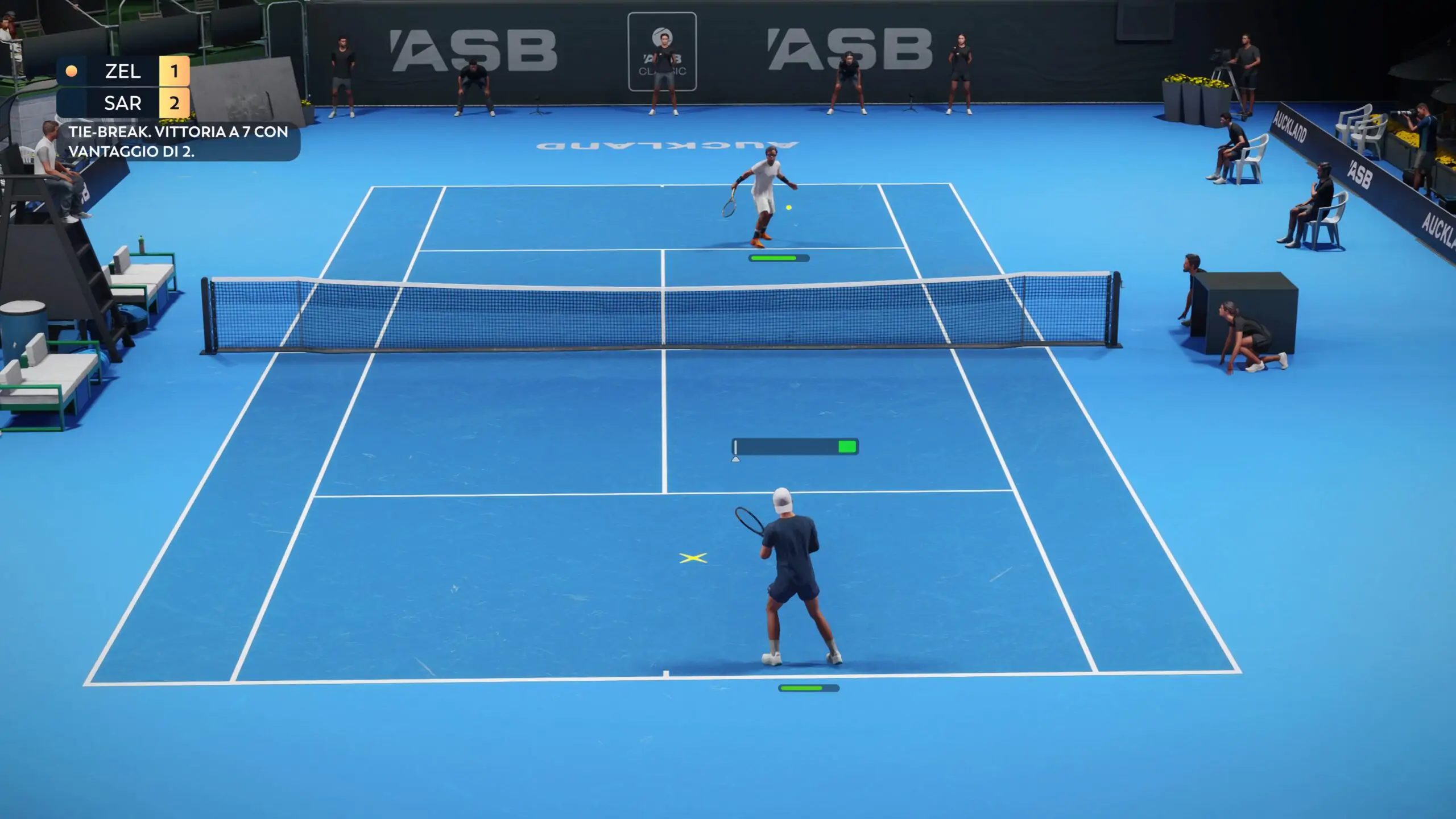 Come fare il dritto o rovescio a sventaglio su TopSpin 2K25, tasti da premere e altro