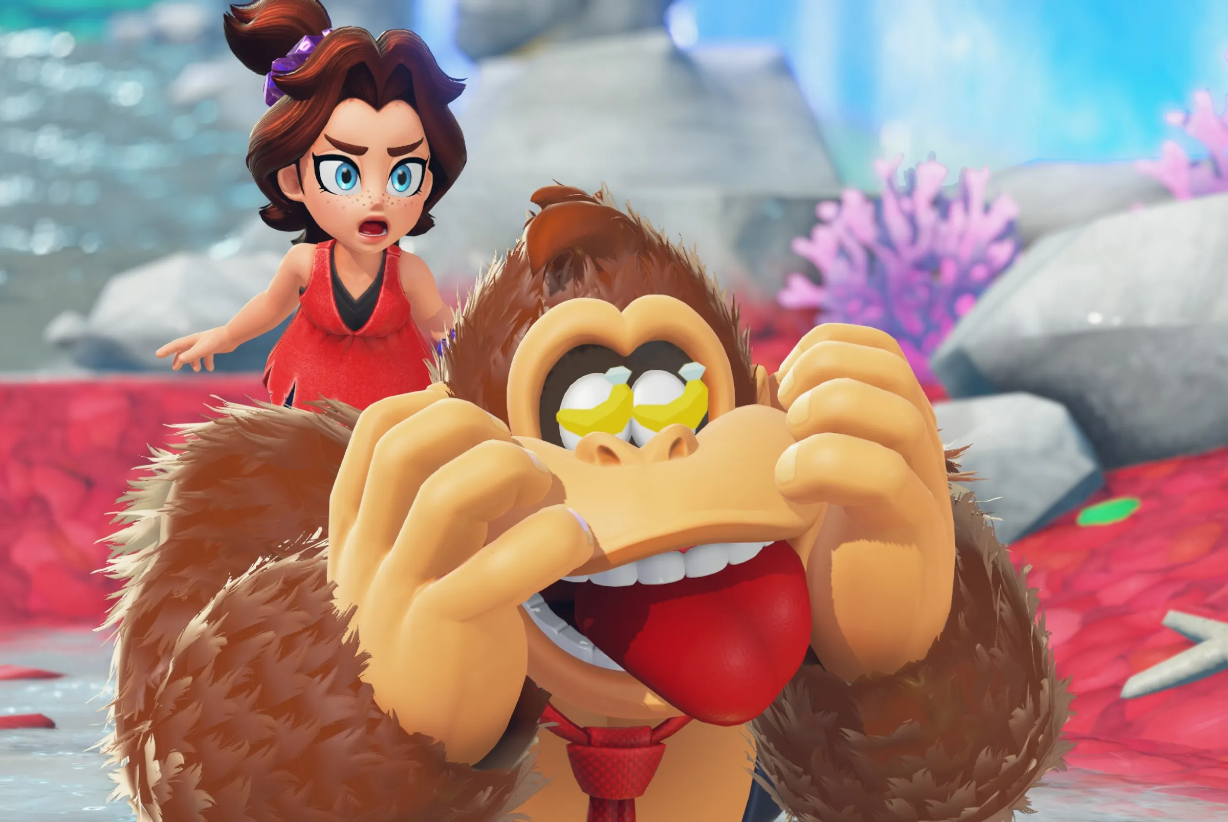 Donkey Kong Bananza, disponibile la patch 1.1.0 al lancio: novità, aggiornamenti e come giocare co-op su Nintendo Switch 2