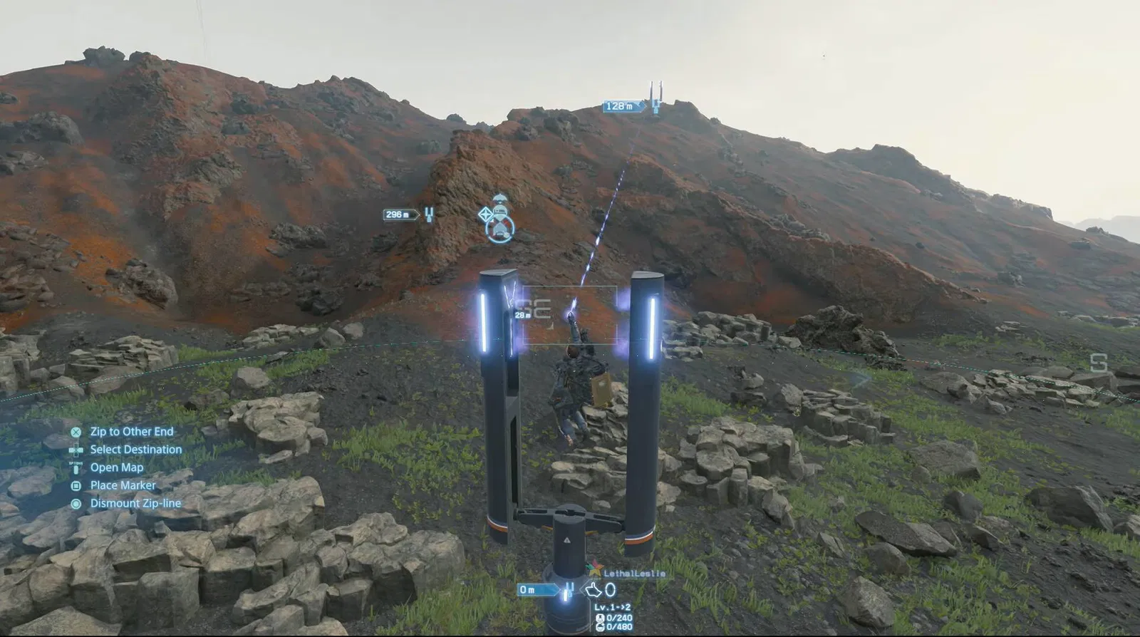 Death Stranding 2: dove mettere le teleferiche? I punti migliori e i consigli