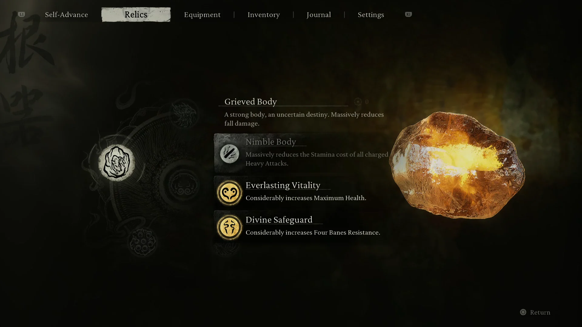 Black Myth Wukong: guida alla ridistribuzione delle Reliquie per build perfette