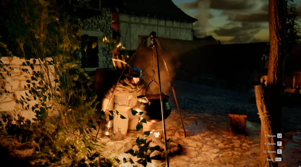 Crimson Desert: come saltare il tempo, dormire e riposare a Pywel