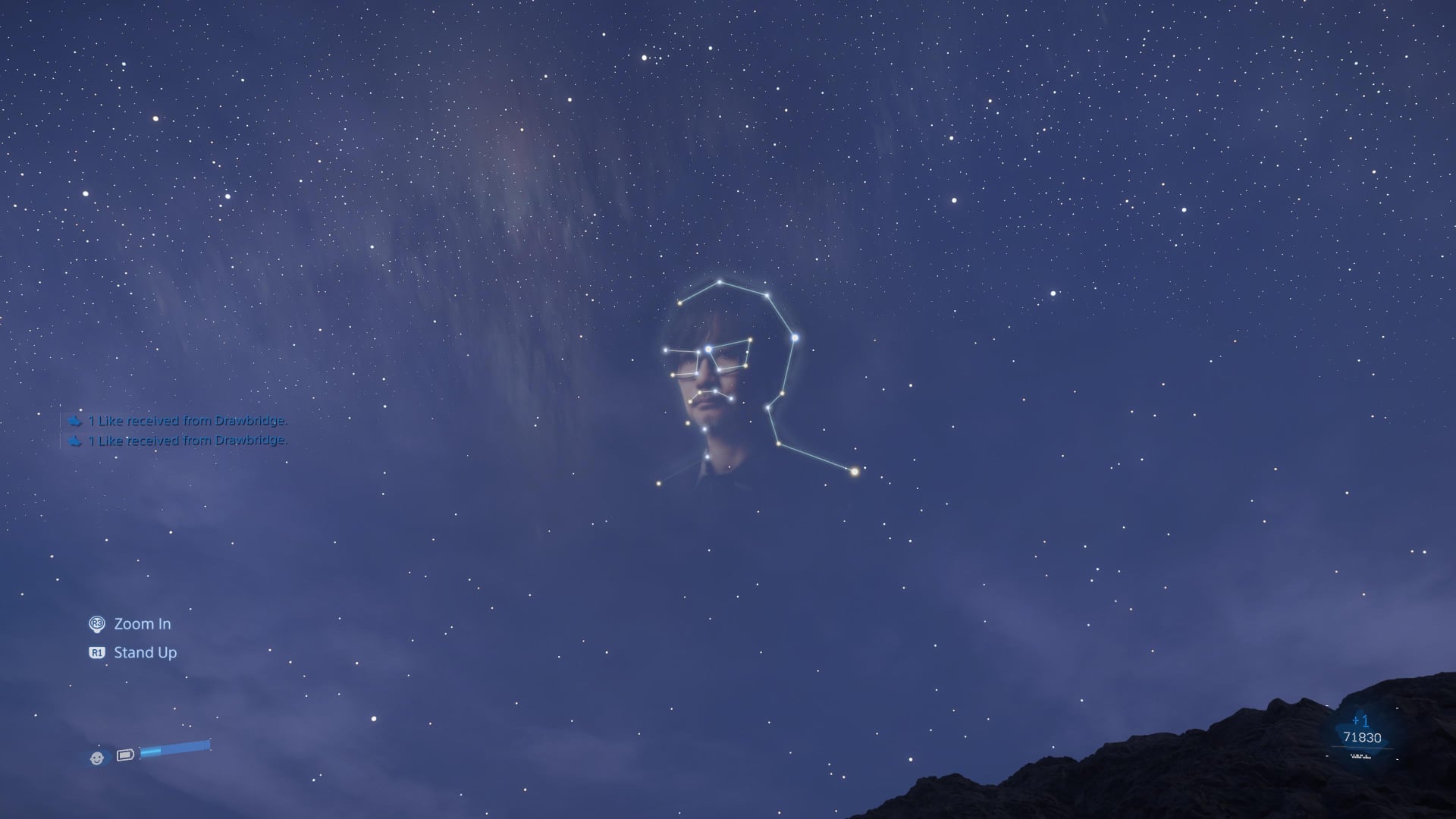 Death Stranding 2, guida al trofeo Scritto nelle stelle: come scrutare il cielo?