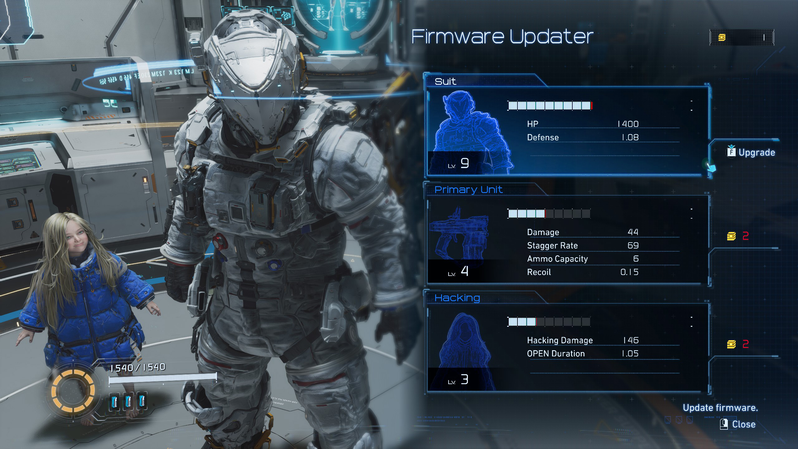 Pragmata: come aggiornare il Firmware