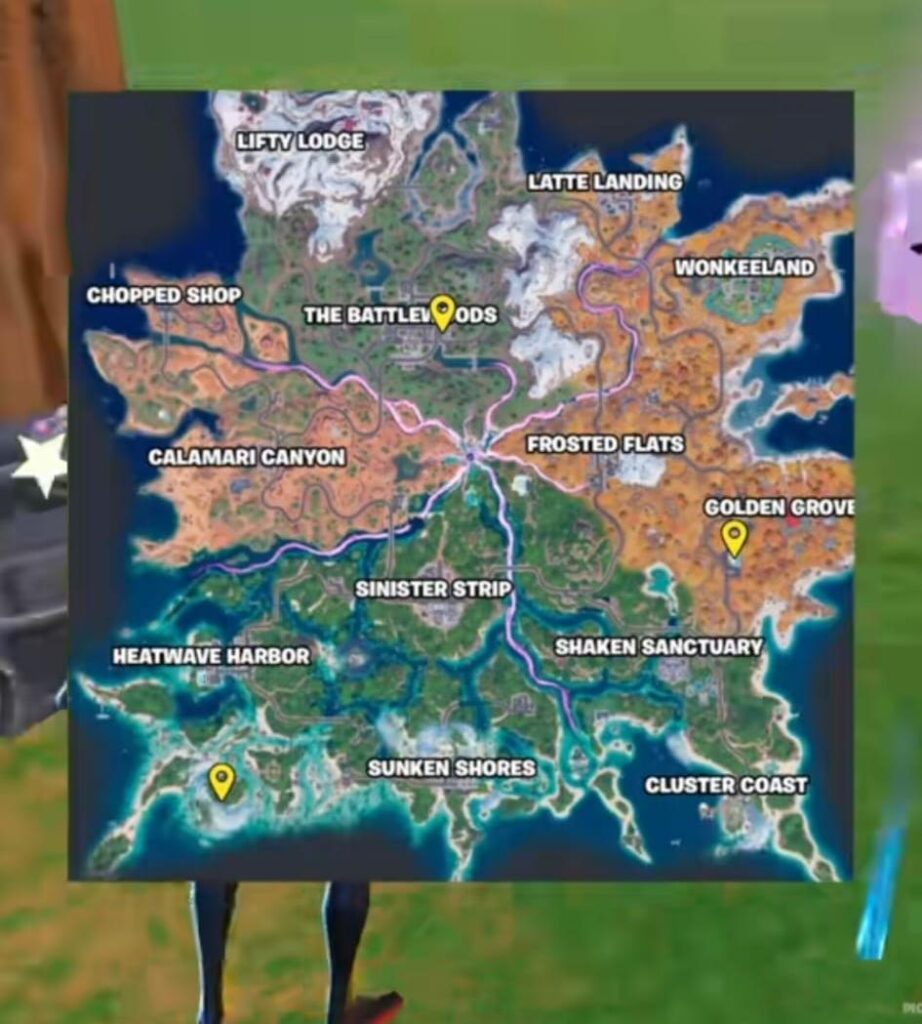 Le posizioni degli Spiritelli Gommosi in Fortnite