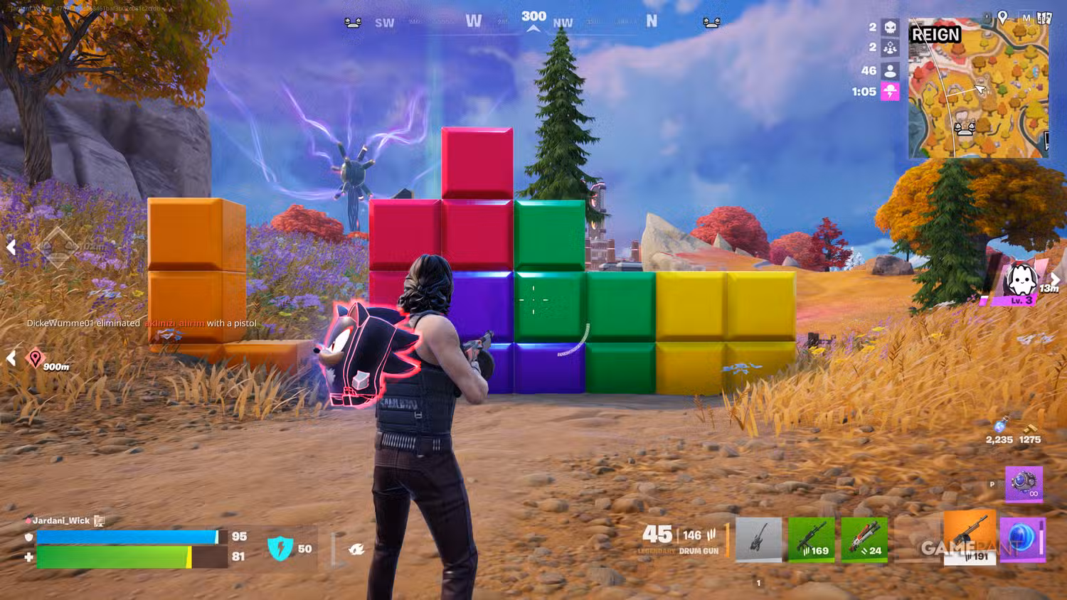 Fortnite Torre Tetris: dove trovarla e come ottenere la ricompensa