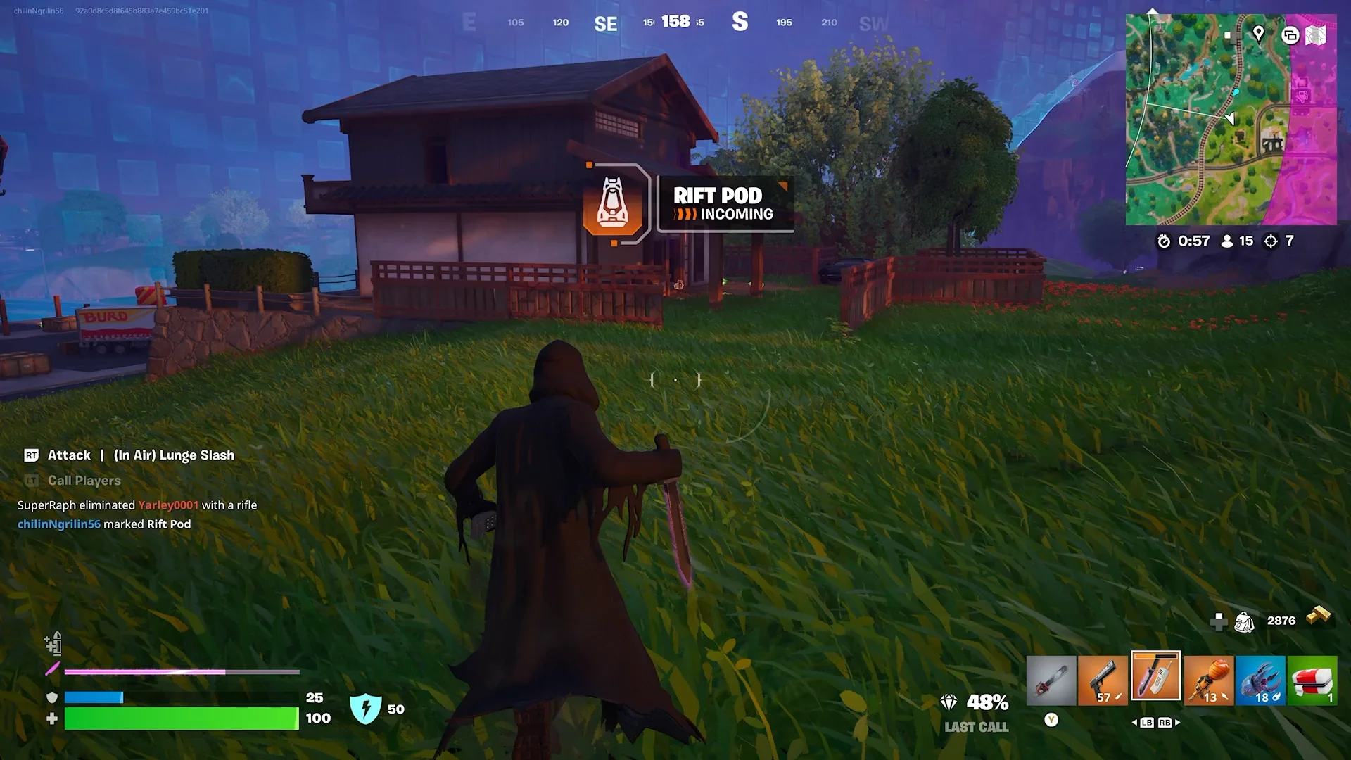 Fortnite: Ultima chiamata, cos'è, dove trovarla, statistiche e come funziona